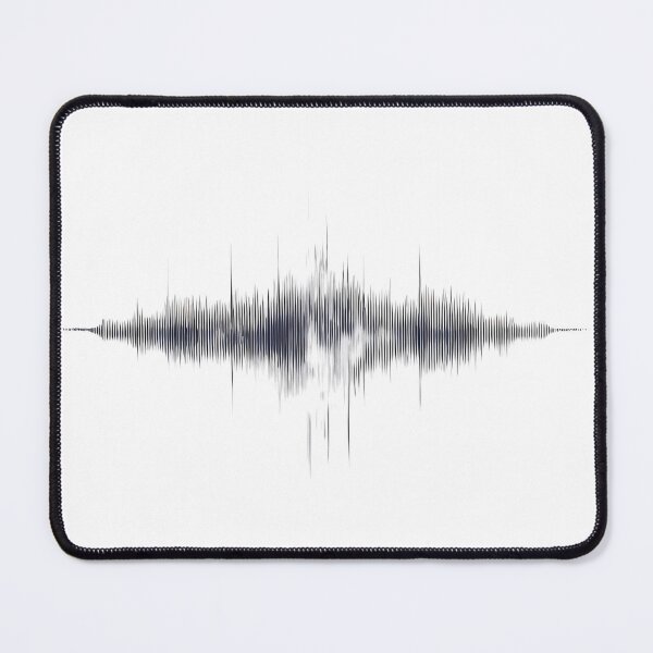 Item preview, Elegant Minimalist Soundwave Art for Modern Spaces designed and sold by PandaTShirtShop.