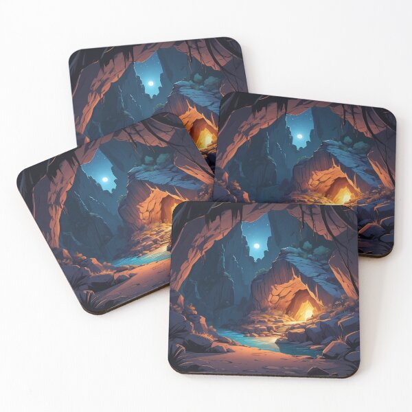 Item preview, Mountain Cave designed and sold by AICreativeArts.