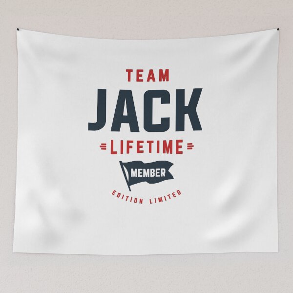 Item preview, Team Jack Lifetime Member Funny Name Jack designed and sold by cidolopez.