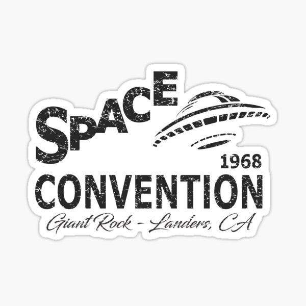 Item preview, Giant Rock Space Convention 1968- Black designed and sold by SolStrains.