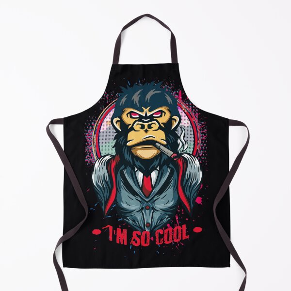 Item preview, Smoking Cool Monkey. Crazy Monkey designed and sold by navarraspain.