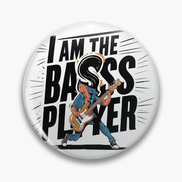 Item preview, I AM THE BASS PLAYER designed and sold by NebulaWhimsy.