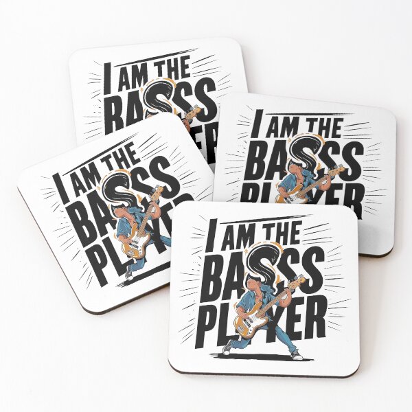 Item preview, I AM THE BASS PLAYER designed and sold by NebulaWhimsy.