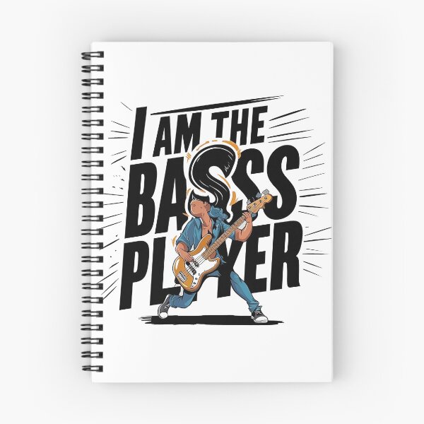 Item preview, I AM THE BASS PLAYER designed and sold by NebulaWhimsy.