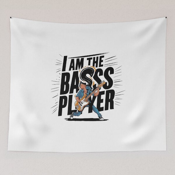 Item preview, I AM THE BASS PLAYER designed and sold by NebulaWhimsy.