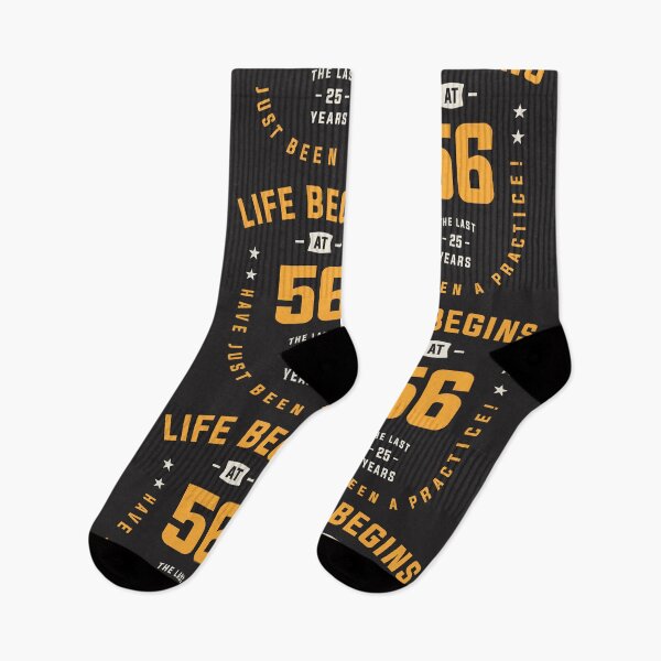 Item preview, Life Begins at 56 - 56th Birthday designed and sold by cidolopez.