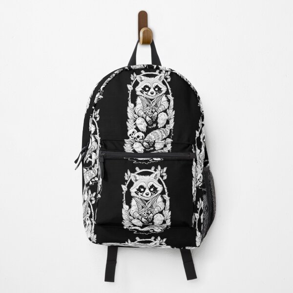 Item preview, Evil raccoon and skulls designed and sold by MonaLisaStore.