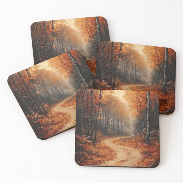 Item preview, Sunday Autumn Drive Through The Woods designed and sold by DigiCre8.