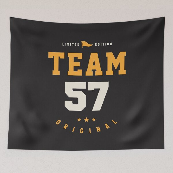 Item preview, Team 57 Years Old - 57th Birthday designed and sold by cidolopez.