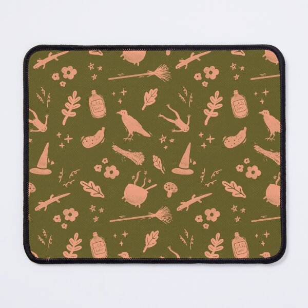 Item preview, Witch’s Brew in Bog Green and Potion Pink designed and sold by FoxandMoonPress.