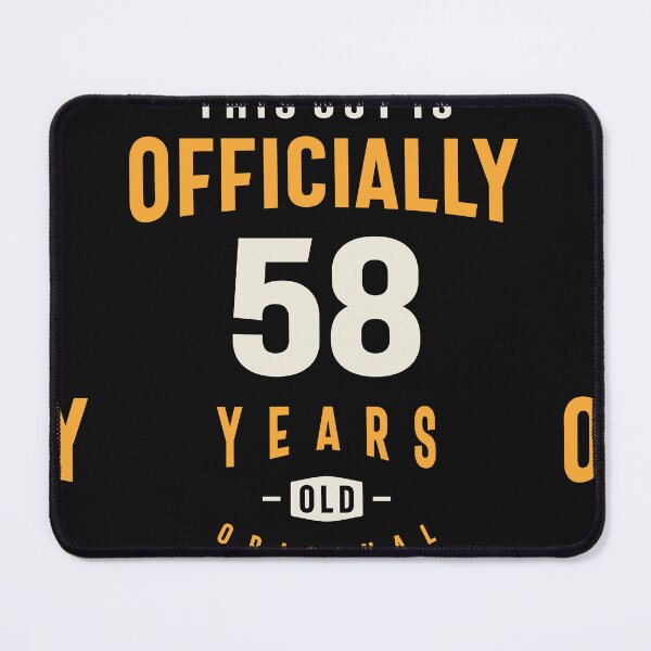 Item preview, This Guy is Officially 58 Years Old - 58th Birthday designed and sold by cidolopez.