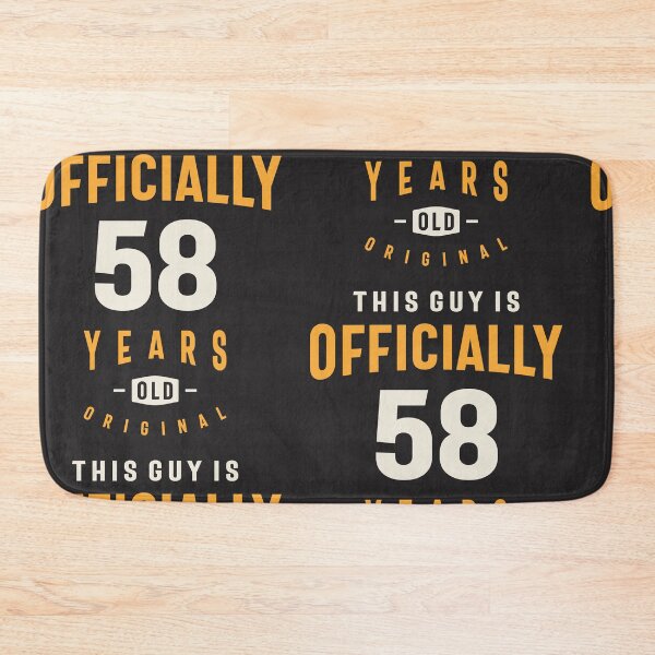 Item preview, This Guy is Officially 58 Years Old - 58th Birthday designed and sold by cidolopez.