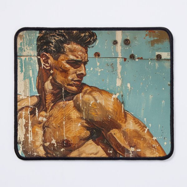 Item preview, Muscular Men, Retro Aesthetic, Strength and Masculinity designed and sold by Piotrek0001.