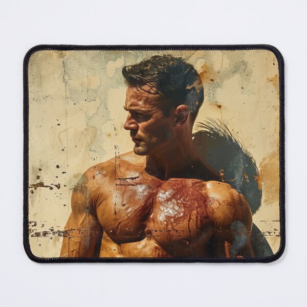 Item preview, Muscular Men, Retro Aesthetic, Strength and Masculinity designed and sold by Piotrek0001.