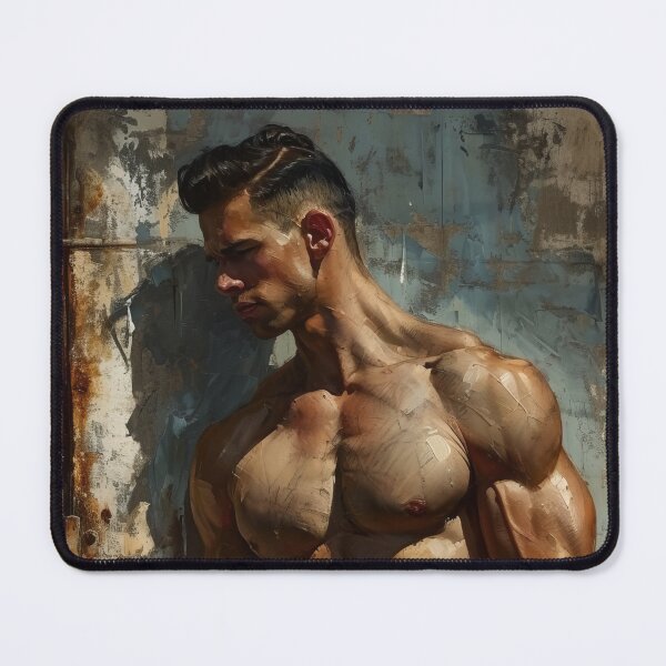 Item preview, Muscular Men, Retro Aesthetic, Strength and Masculinity designed and sold by Piotrek0001.