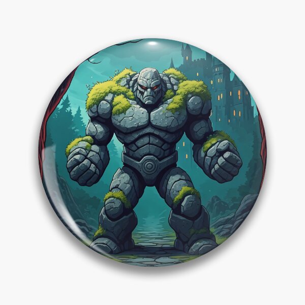 Item preview, Towering Stone Golem designed and sold by AICreativeArts.