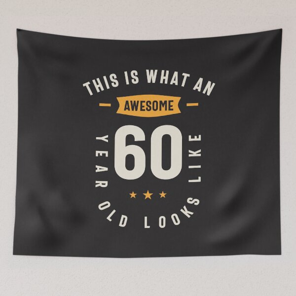 Item preview, This is What an Awesome 60 Years Old - 60th Birthday designed and sold by cidolopez.