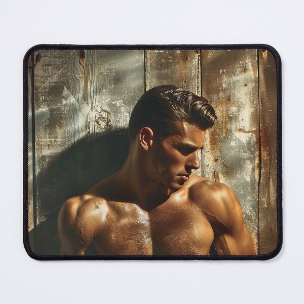 Item preview, Muscular Men, Retro Aesthetic, Strength and Masculinity designed and sold by Piotrek0001.