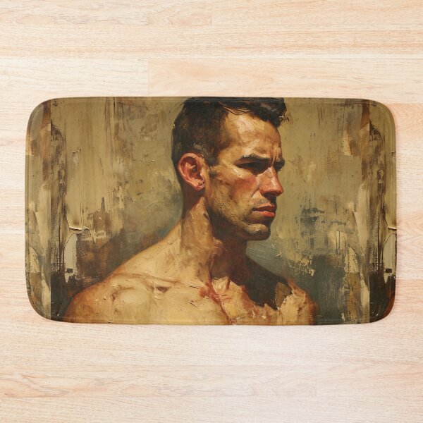 Item preview, Muscular Men, Retro Aesthetic, Strength and Masculinity designed and sold by Piotrek0001.