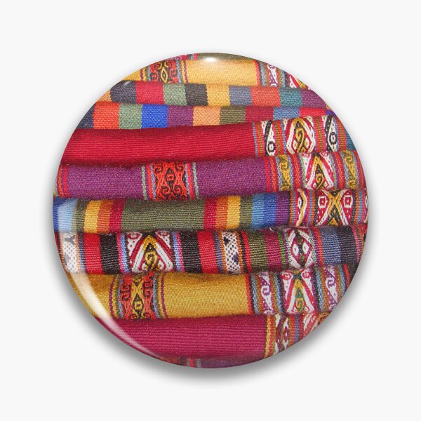 Item preview, Los colores peruanos se exhiben en los textiles designed and sold by Global Nomad.