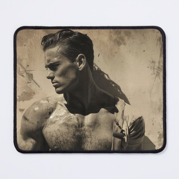 Item preview, Muscular Men, Retro Aesthetic, Strength and Masculinity designed and sold by Piotrek0001.