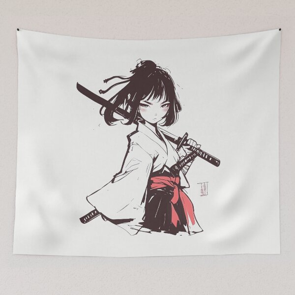 Item preview, Brush Stroke Bushido designed and sold by Retro Type.