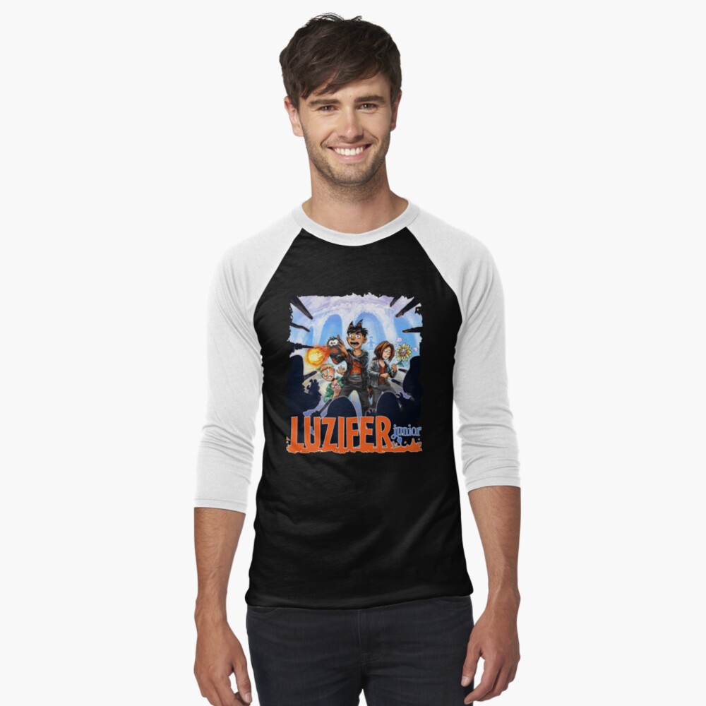 Artikel-Vorschau von Baseballshirt mit 3/4-Arm, designt und verkauft von LuziferJunior.