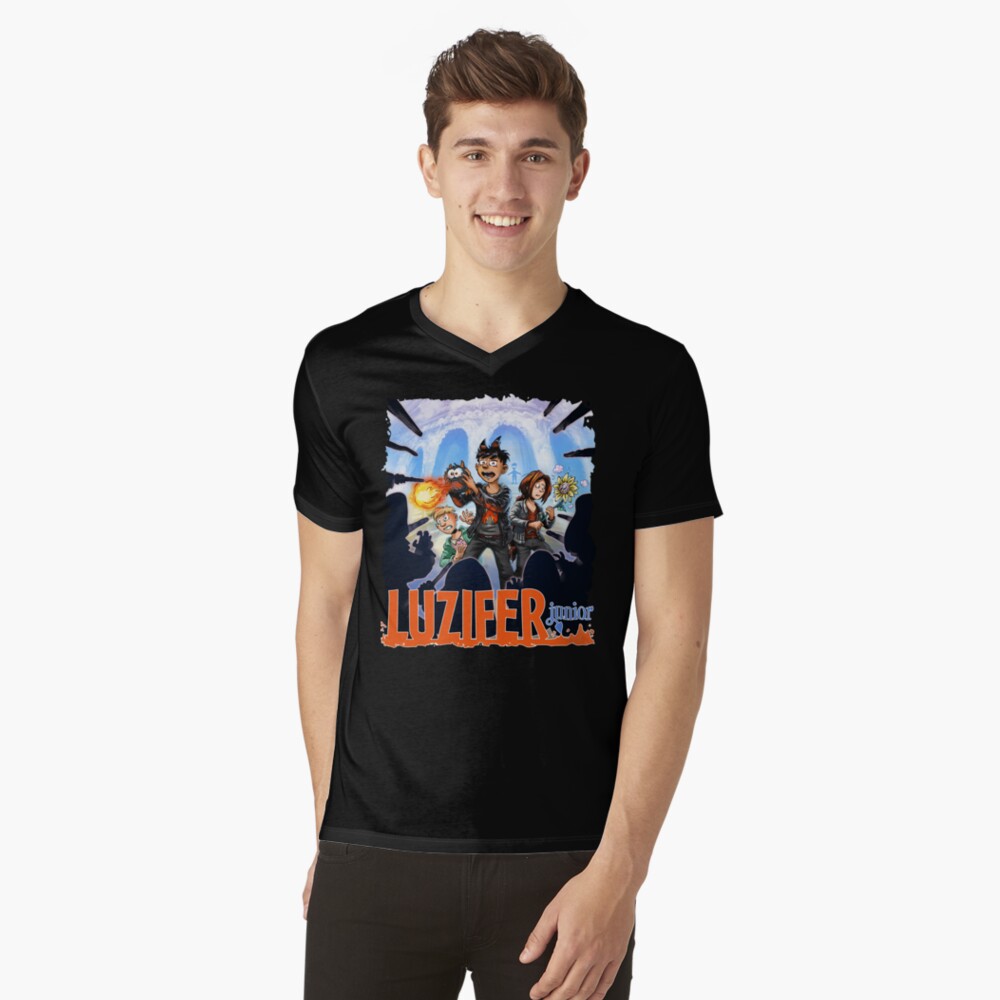 Artikel-Vorschau von T-Shirt mit V-Ausschnitt, designt und verkauft von LuziferJunior.