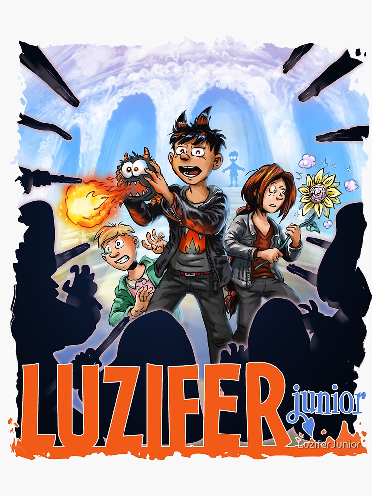 Thumbnail 3 von 3, Sticker, Cover 16 designt und verkauft von LuziferJunior.