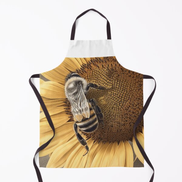 Item preview, The Perfect Pairing of Bee and Sunflower designed and sold by EmeraldeaArt.