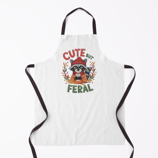 Item preview, Raccoon Cute But Feral Raccoon Funny Raccoon Lovers designed and sold by ArtByKatti.