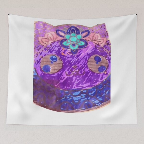 Item preview, Abstract Cat Decorative Mask designed and sold by Puppy Paws.