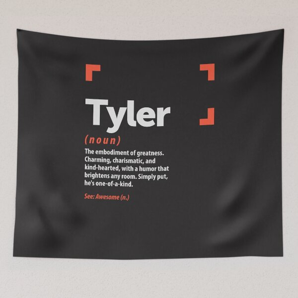 Item preview, Tyler Definition Personalized Name Tyler designed and sold by cidolopez.