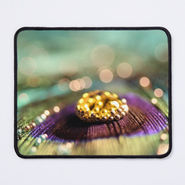 Item preview, Water Drop on Peacock Feather designed and sold by Kenziewenze.