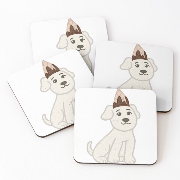 Item preview, French Vanilla Ice Cream Dalmatian designed and sold by RainDesignz.