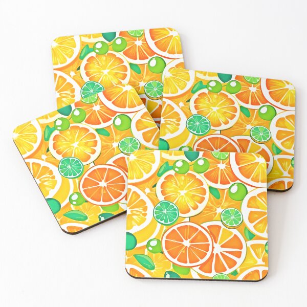 Item preview, Vibrant Citrus Medley - Fresh & Juicy Slices designed and sold by Health And Fitness Posts e-Store.