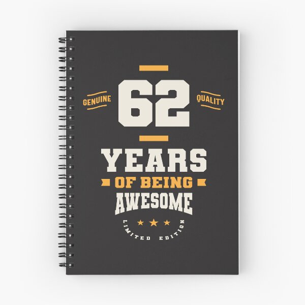 Item preview, 62 Years Of Being Awesome - 62nd Birthday designed and sold by cidolopez.