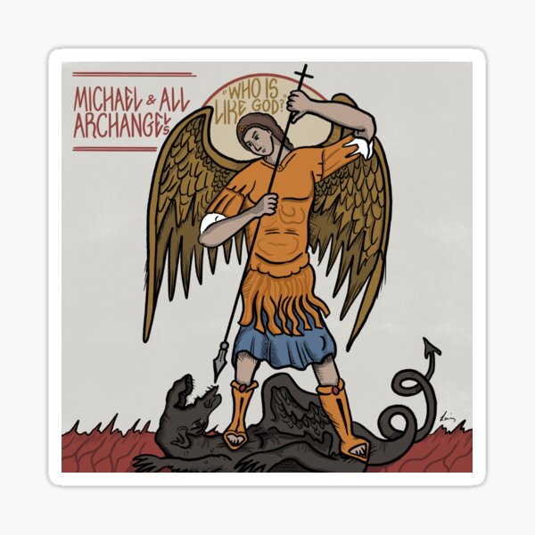 Item preview, Saint Michael & All Archangels designed and sold by LansingCreative.
