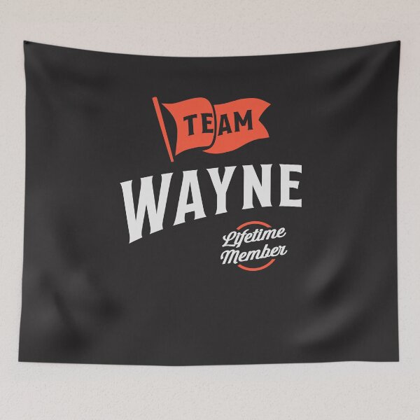 Item preview, Team Wayne Lifetime Member Personalized Name Wayne designed and sold by cidolopez.