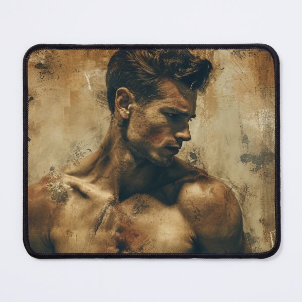 Item preview, Muscular Men, Retro Aesthetic, Strength and Masculinity designed and sold by Piotrek0001.