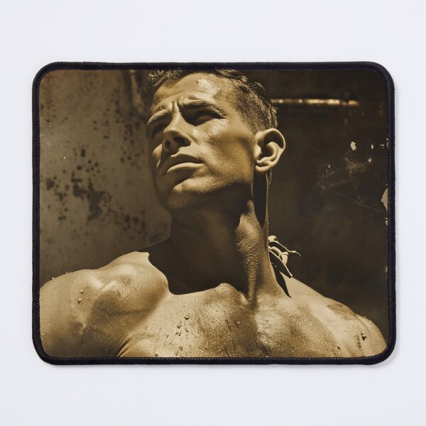 Item preview, Muscular Men, Retro Aesthetic, Strength and Masculinity designed and sold by Piotrek0001.
