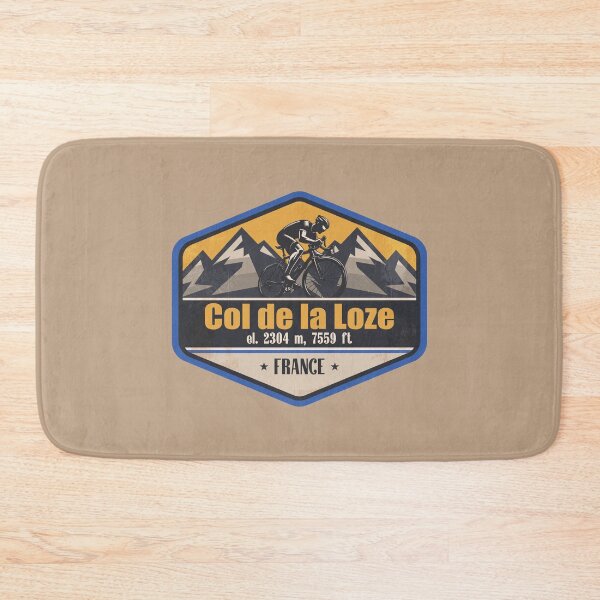 Item preview, Col de la Loze France Cycling Mountain Design designed and sold by CynthiaGraphics.