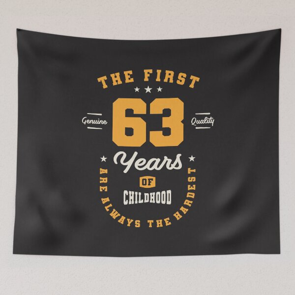Item preview, 63 Years Of Being Awesome - 63rd Birthday designed and sold by cidolopez.