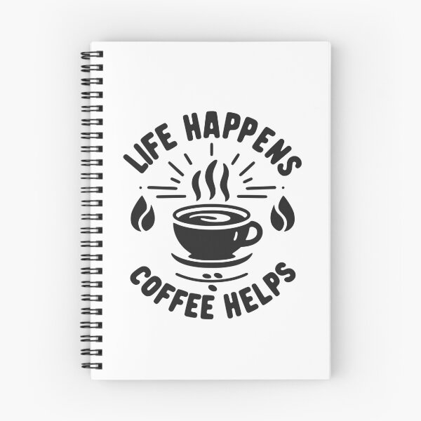 Item preview, Life Happens Coffee Helps designed and sold by Frank Ring.
