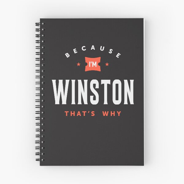 Item preview, Because I'm Winston Personalized Name Winston  designed and sold by cidolopez.