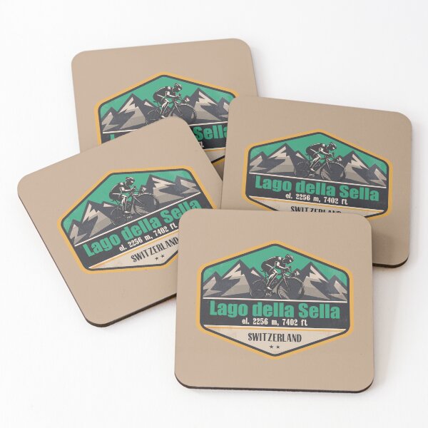 Item preview, Lago della Sella Switzerland Cycling Mountain Design designed and sold by CynthiaGraphics.