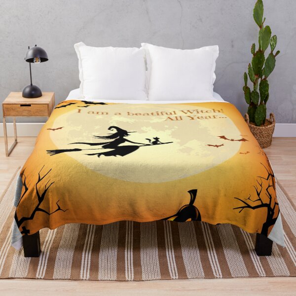 Item preview, happy Halloween. I am a beatiful witch all year. designed and sold by Lunarmenta.