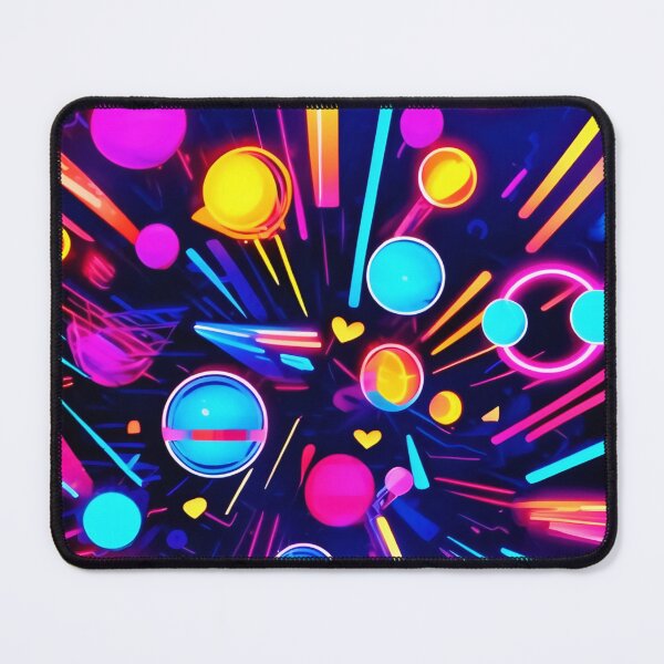 Item preview, Neon Dreams - Psychedelic Shapes & Colors designed and sold by Health And Fitness Posts e-Store.