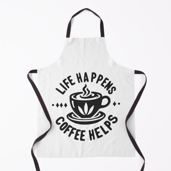 Item preview, Life Happens Coffee Helps designed and sold by Frank Ring.