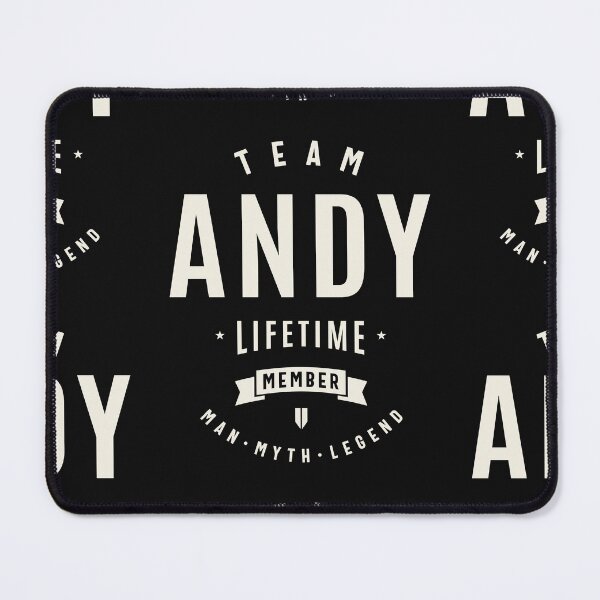 Item preview, Team Andy Lifetime Member Funny Name Andy designed and sold by cidolopez.